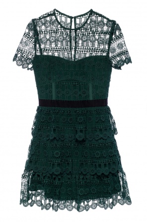 Openwork ruffle dress, zdjęcie 1 Openwork ruffle dress od Self Portrait